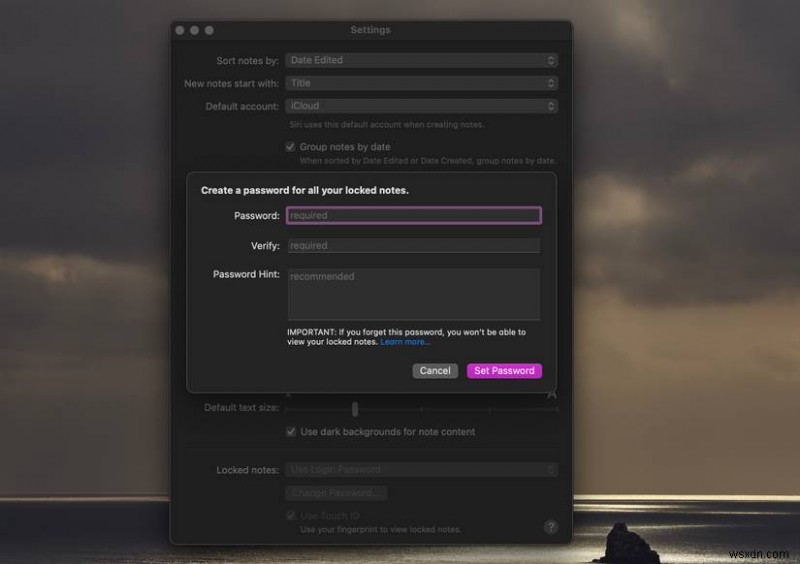 macOS でメモを保護する:メモをロックするためのステップバイステップ ガイド 