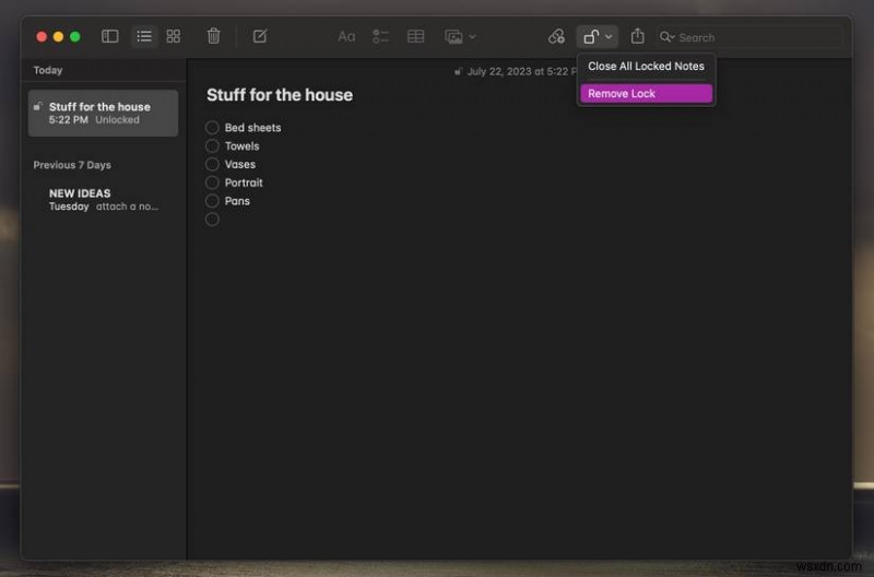 macOS でメモを保護する:メモをロックするためのステップバイステップ ガイド 