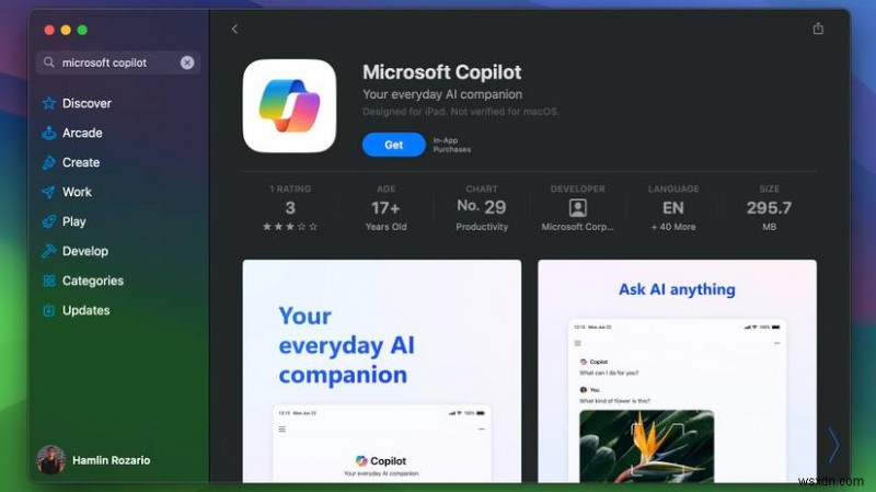 ステップバイステップ ガイド:macOS での Microsoft Copilot のインストールと使用 