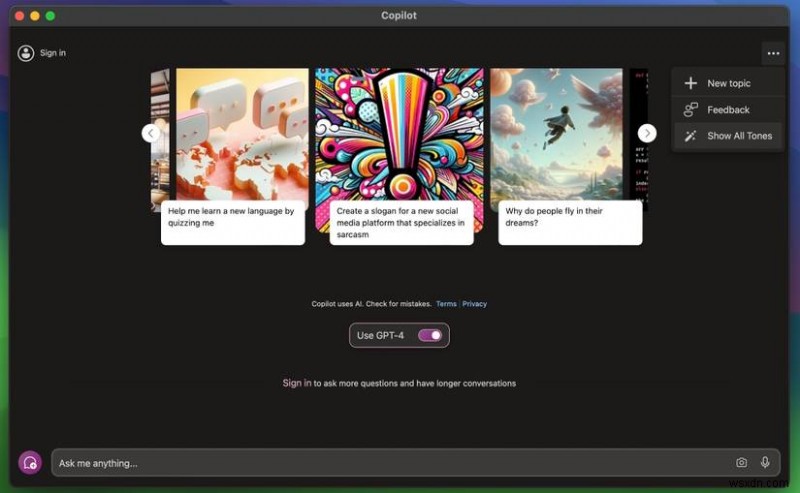 ステップバイステップ ガイド:macOS での Microsoft Copilot のインストールと使用 