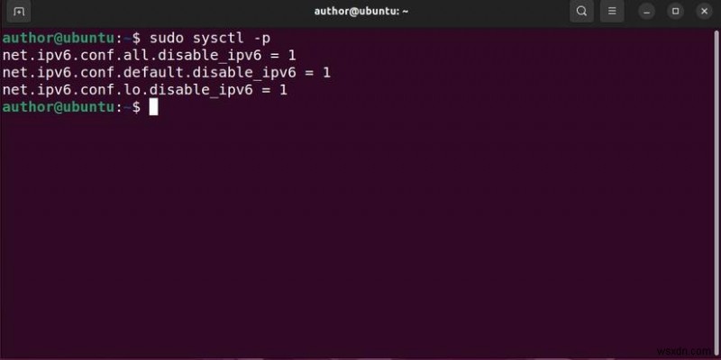 Ubuntu で IPv6 を無効にする:ステップバイステップ ガイド 