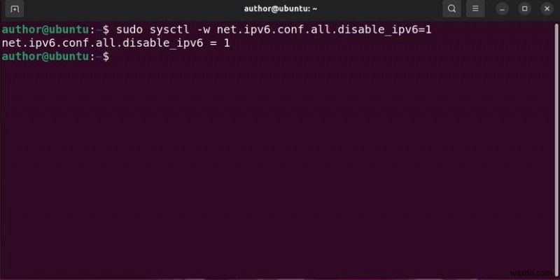 Ubuntu で IPv6 を無効にする:ステップバイステップ ガイド 