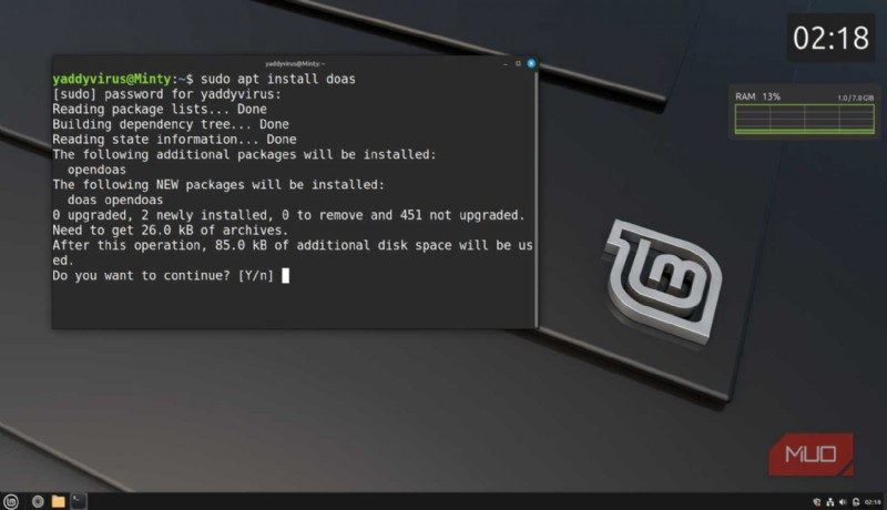 sudo から doas へ:Linux 権限の簡素化によるセキュリティ向上 