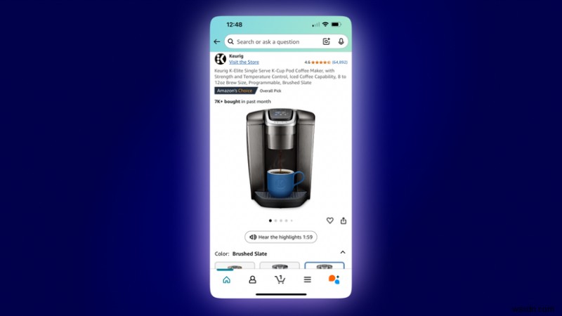 新しい音声概要で Amazon での購入をマスター:購入する前にすべての洞察を得る 