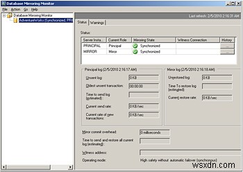 SQL Server ミラーリングで継続的な可用性を実現 