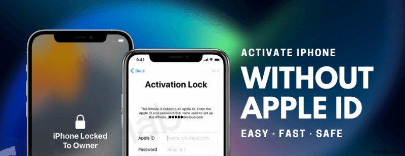 Apple ID なしで iPhone をすばやくセットアップする 