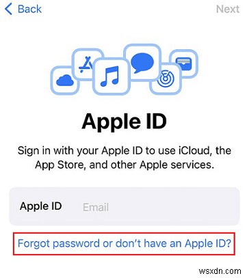 Apple ID なしで iPhone をすばやくセットアップする 