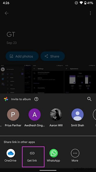 Samsung 共有アルバムの写真を iPhone で共有する:4 つの簡単な方法