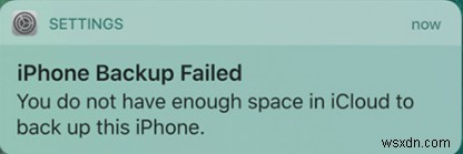 iCloud:「最後のバックアップを完了できませんでした」エラーを解決する方法