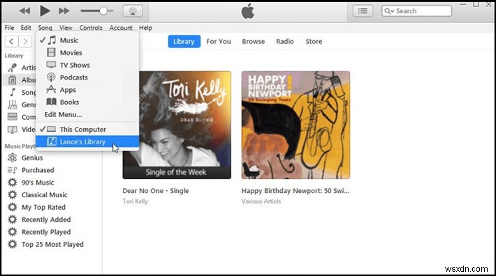 3 つの簡単なステップで 2 人のユーザー間で iTunes ライブラリを共有