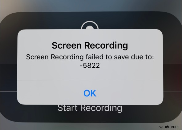 iPhone 画面録画の保存に失敗した場合 (エラー -5823) を回復する方法
