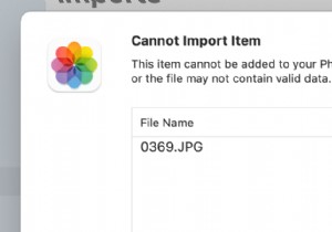 iPhoneの写真をMacに読み込む際の「認識できないファイル形式」エラーを解決する4つの対処法