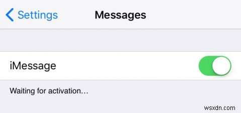 iMessage「アクティベーションを待機中」に対する 10 の実証済みの修正 