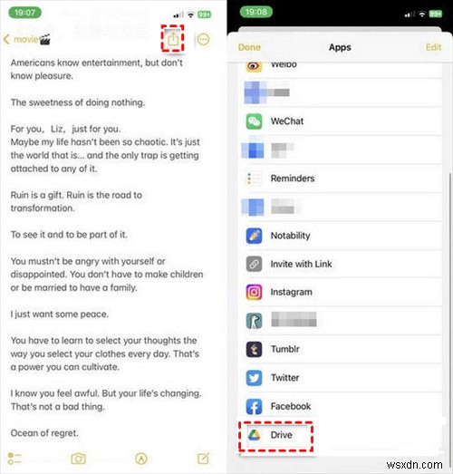 簡単ガイド:iPhone のメモを Google ドライブに安全に転送する 
