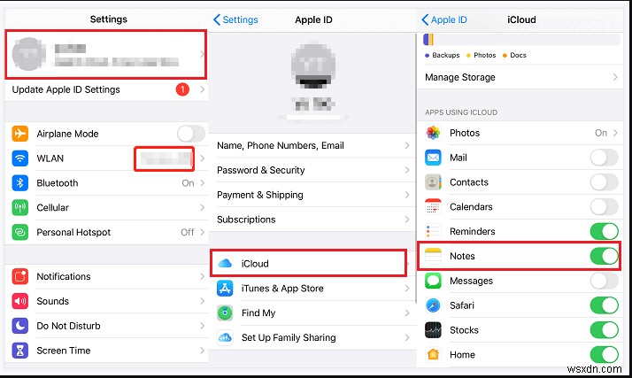 iPhone 15/14/13/12にiCloud転送後に失われたメモを復元する方法