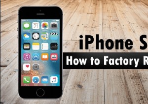iPhone SEを初期化(工場出荷時の状態に戻す)4つの安全な方法|パスコードあり・なし両対応