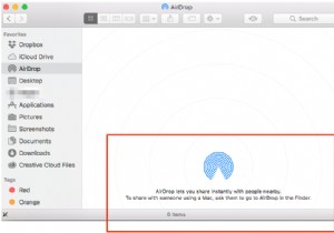 Mac での AirDrop の修正:欠落している「検出を許可する」オプションを復元する 