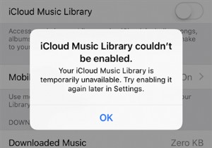 iCloud ミュージック ライブラリのアクティベーションの問題を解決するための 7 つの重要な手順 