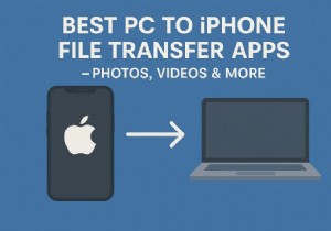 PCからiPhoneへのおすすめ転送アプリ5選|写真・動画・音楽・書類をかんたん移行