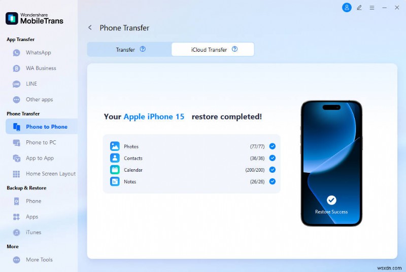 異なる Apple ID を使用して iPhone 間で連絡先をシームレスに転送