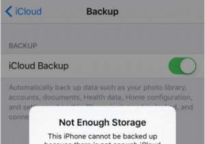 iPhoneの「iCloudストレージの空き容量が不足しています」エラーを解決する方法