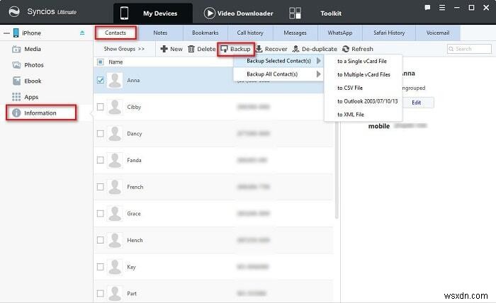 iPhone の連絡先を Windows 10 People アプリに同期する:ステップバイステップ ガイド 