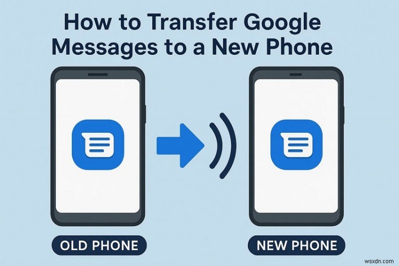 ステップバイステップ ガイド:Google メッセージを新しい携帯電話に転送する 