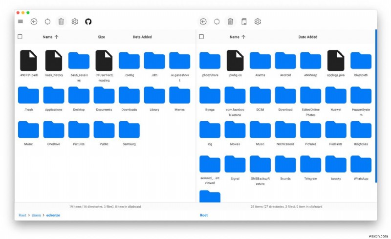 シームレスな連絡先転送:Mac から Android への接続が簡単に 
