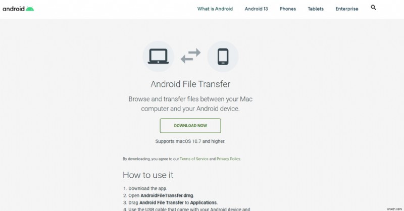 簡単なファイル転送:MacBook から Android にデータを移動する実証済みの 5 つの方法 