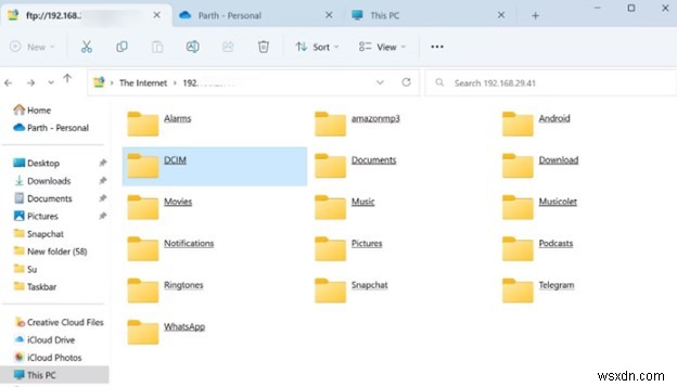 Quick Share PC:Samsung デバイスと Windows PC 間の簡単なデータ転送 