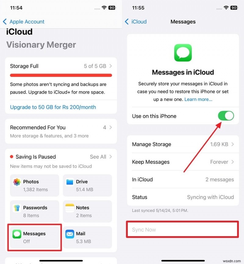 iPhone および iPad で一時停止した iCloud 同期を解決する:クイックフィックスとヒント 