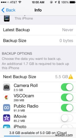 iCloud ストレージに十分な容量があるのに「容量が不足しています」と表示される – 診断と解決方法