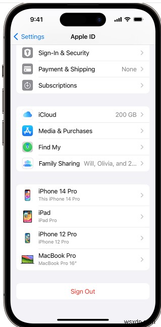 iCloudから安全にサインアウトするためのステップバイステップガイド 