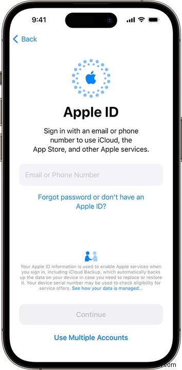 Apple ID のセットアップ中に iPhone がスタックしてしまいますか?実証済みの修正とクイック トラブルシューティング ガイド