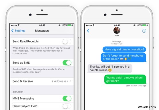 iMessage から SMS への切り替え:ステップバイステップ ガイド 