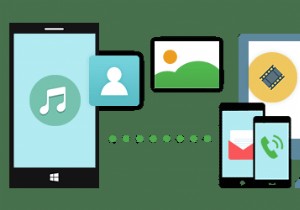 PC で iPhone の連絡先を簡単に表示および管理 
