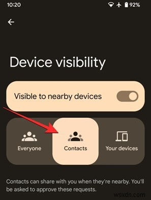 Samsung ファイル共有:AirDrop の代替手段としてニアバイシェアを使用する 