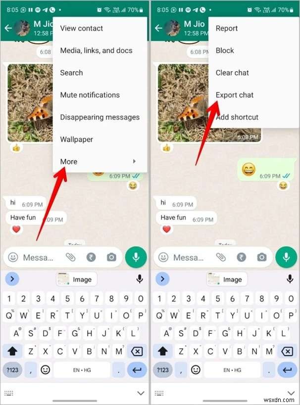 Android で WhatsApp チャットを印刷する:シンプルで信頼性の高い方法 