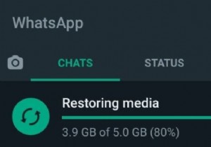 WhatsApp メディアの復元が停止しますか?問題を迅速に解決するための 7 つの実証済みの修正 