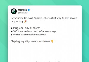 Upstash Redis Search の紹介:Redis データの強力でスケーラブルな検索 