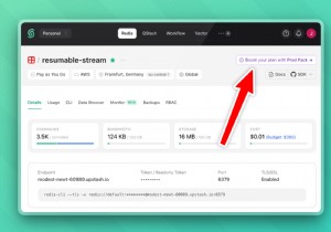 Upstash Prod Pack:月額 200 ドルのエンタープライズ グレードの Redis 