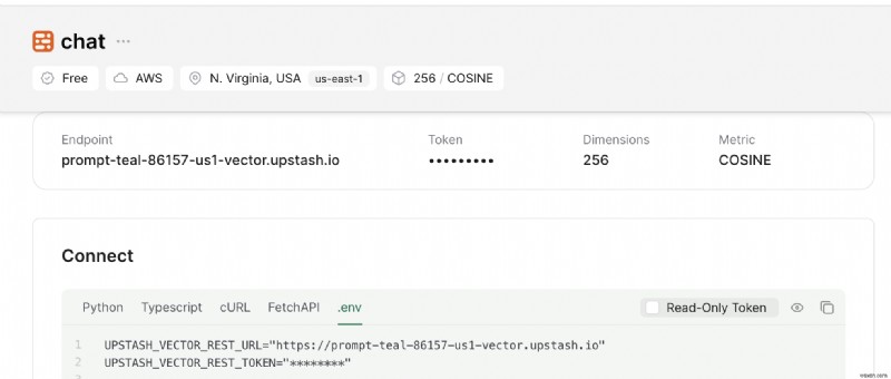 Upstash を使用して強力な RAG チャットボットを作成する:ステップバイステップ ガイド 