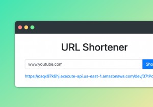 AWS Lambda、Python、Upstash Redis を使用してサーバーレス URL 短縮ツールを構築する 