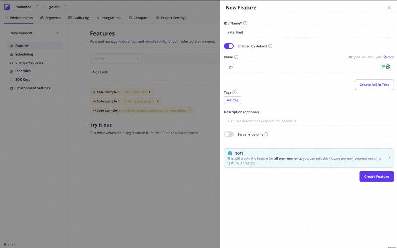 オープンソース ツールを使用して機能フラグを備えたスケーラブルな API を構築する 