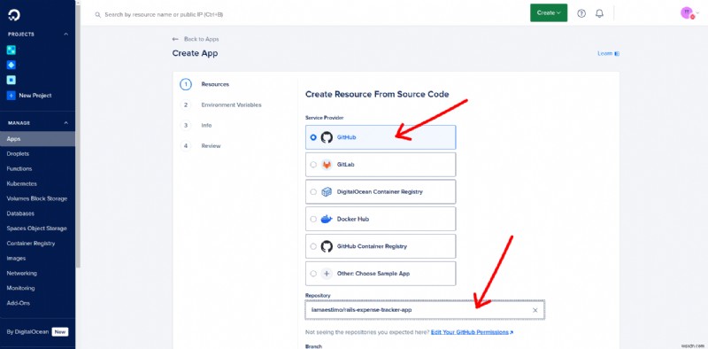 AppSignal を使用して DigitalOcean で Ruby on Rails アプリを起動する:ステップバイステップ ガイド 