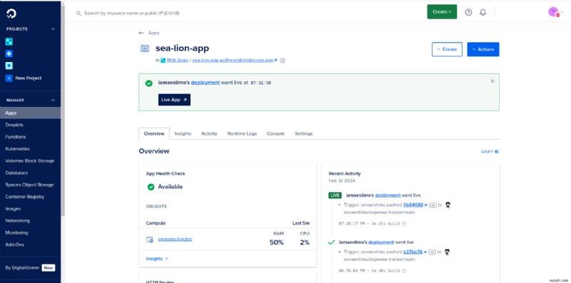 AppSignal を使用して DigitalOcean で Ruby on Rails アプリを起動する:ステップバイステップ ガイド 