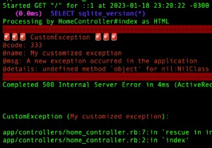 Rubyでカスタム例外をマスターする:エラー処理と可観測性を強化する