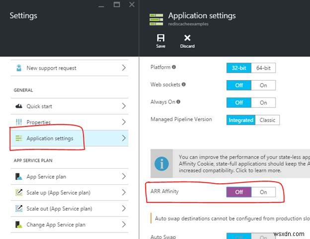 負荷分散セットアップで Redis キャッシュを使用した Azure App Service での効率的なセッション管理 