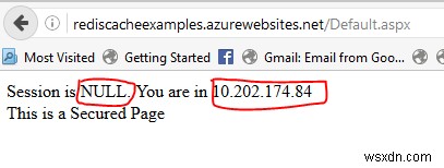 負荷分散セットアップで Redis キャッシュを使用した Azure App Service での効率的なセッション管理 