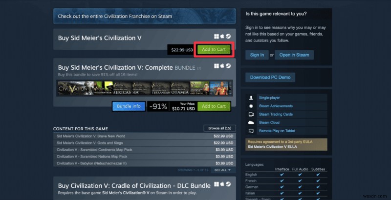 Mac で Civilization V をプレイする:macOS プレーヤーのための究極のガイド 